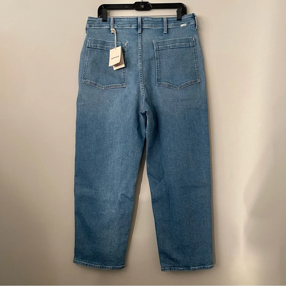 MOTHER The Patch Pocket Private Flood Jeans Size 32 NWT